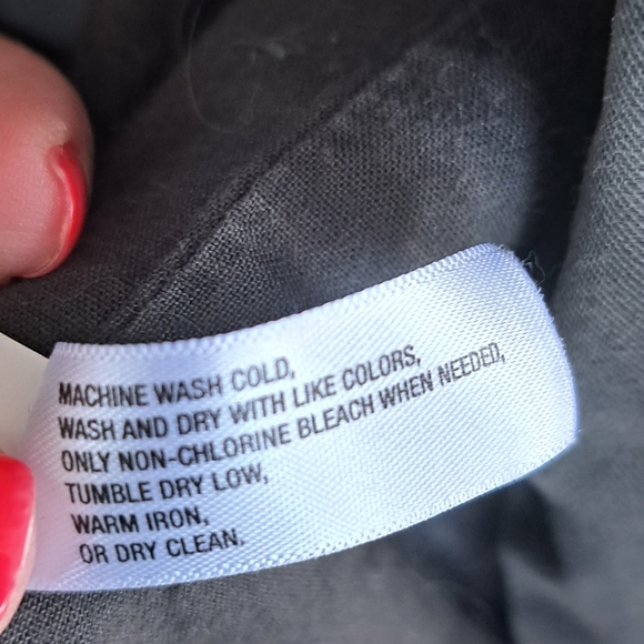 Gap The Utility Jacket Gray LINED Wide Collar Cargo Jacket Belted Petite SP - Picture 13 of 14